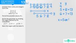 GCSE Secondary Maths Age 13-17 - Algebra: Inequalities - Explained Instructional Video