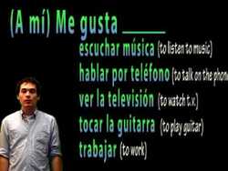 Learn Spanish - Talking about Likes/Dislikes (part 1) Instructional Video