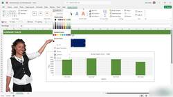 Microsoft Excel 2021365 - Beginner to Advanced - Inserting Shapes and Text Boxes Instructional Video