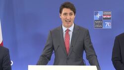 Trudeau plays down conversation at palace News Clip