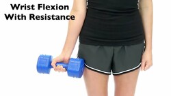 Wrist Flexion With Resistance Instructional Video