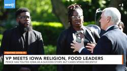 Pence Travels To Iowa To Meet With Religious, Food Supply Leaders News Clip