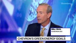 Chevron CEO Lays Out Firm's Green Energy Goals News Clip