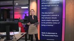 Serie A apologises for “inappropriate” monkey paintings in anti-racism campaign | #TheCube News Clip