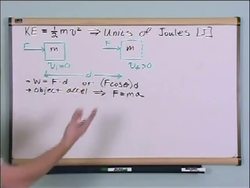 Kinetic Energy And The Work - Energy Theorem: A thought experiment of kinetic energy Instructional Video