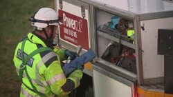 UK: Residents in Northumberland fearing Storm Barra after being without power for over 10 days after Storm Arwen News Clip