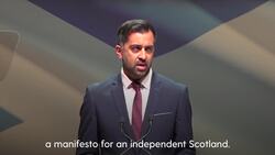 Yousaf: Majority of Scottish seats at Westminster is way to independence News Clip