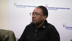 Man's whose nose was bitten off reunites with doctor who helped him News Clip