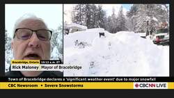 the town of Bracebridge mayor - Rick Maloney. News Clip