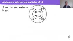 Cross the hundreds boundary when adding and subtracting any 2-digit multiple of 10 Instructional Video