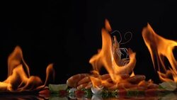 grill shrimp. Stock Footage