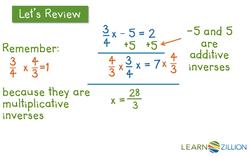 Solving Equations with Variables on Both Sides Instructional Video