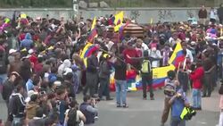 CLEAN : Body of indigenous leader killed in Ecuador's clashes leaves hospital News Clip
