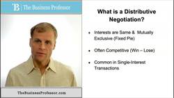 Distributive Negotiation Instructional Video