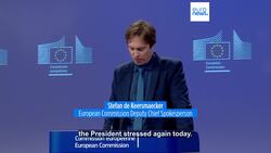 Brussels insists US is still 'an ally' after Trump halts military aid to Ukraine News Clip