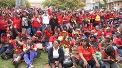 CLEAN : South Africa government workers strike over pay News Clip