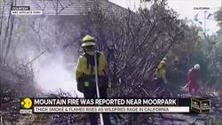 Helicopters Fight Wildfire Raging In Malibu News Clip