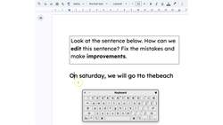 Comparing digital writing to using a pencil Instructional Video