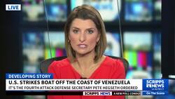 Hegseth says US military struck fourth vessel allegedly carrying drugs News Clip