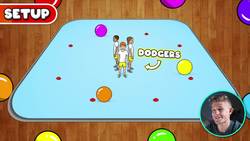 Gymball dodgeball mayhem PE game Instructional Video