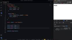 Modern JavaScript from the Beginning - Second Edition - Stacks Instructional Video
