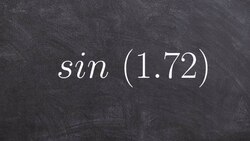 How to evaluate for sine using a calculator in radians sin Instructional Video