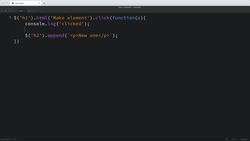 Modern Web Design with HTML5, CSS3, and JavaScript - Creating an Element jQuery Instructional Video
