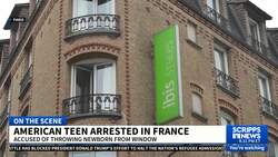 American woman in custody after newborn thrown from Paris hotel window News Clip