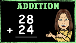 Column Addition with Two-Digit Numbers Instructional Video