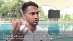 CLEAN : Hockey bajo el agua News Clip