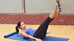 How to Do Pilates Hundreds for a Post-Baby Workout Instructional Video