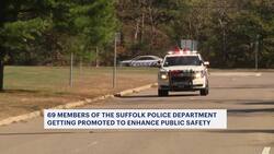 Suffolk County Executive Ed Romaine announces 69 police department promotions News Clip