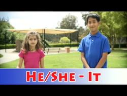 Pronouns in American Sign Language (ASL) Instructional Video