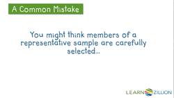 Generating a Representative Sample: Types of Random Samples Instructional Video