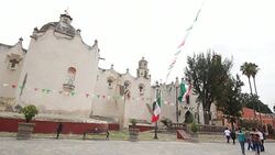 Santuario de Jesus de Nazaret de Atotonilco Stock Footage