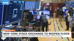 New York Stock Exchange To Reopen Trading Floor News Clip
