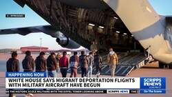 Deportation flights begin as White House pursues new immigration enforcement priorities News Clip