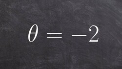 Graphing a Radian as a Negative Number in Standard Position Instructional Video