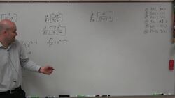 Determine the derivative by using the rules of exponents to simplify Instructional Video