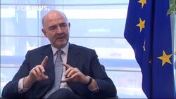 Eurozone needs its own finance minister: EU’s Moscovici News Clip