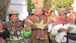 CLEAN : Street parties and indigenous rituals in Bolivia as Arce assumes presidency News Clip
