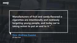 New York Gov. Cuomo To Ban Flavored E-Cigarettes News Clip