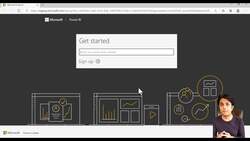 Business Intelligence with Microsoft Power BI - with Material - Creating an Account in the Power BI Service Instructional Video