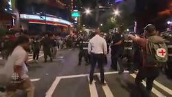 Violent protests continue in North Carolina News Clip