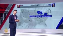 Race to 270: Harris and Trump's battle in key swing states | Explainer News Clip