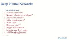 Reinforcement Learning and Deep RL Python Theory and Projects - DNN Hyperparameters Instructional Video