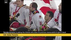 Former Canadian Paralympian asks thieves to return priceless memorabilia News Clip