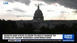 Senate Republicans take first steps to change rules to speed up Trump's nominees News Clip