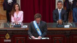 Argentina economic crisis: Milei calls for support for economic reforms. News Clip