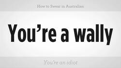 How to Swear in Australian Slang Instructional Video